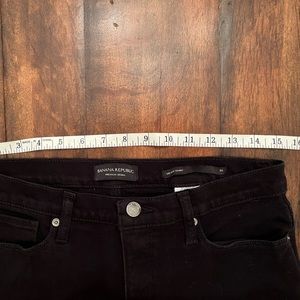 Banana Republic Black Skinny Jeans, 6/28